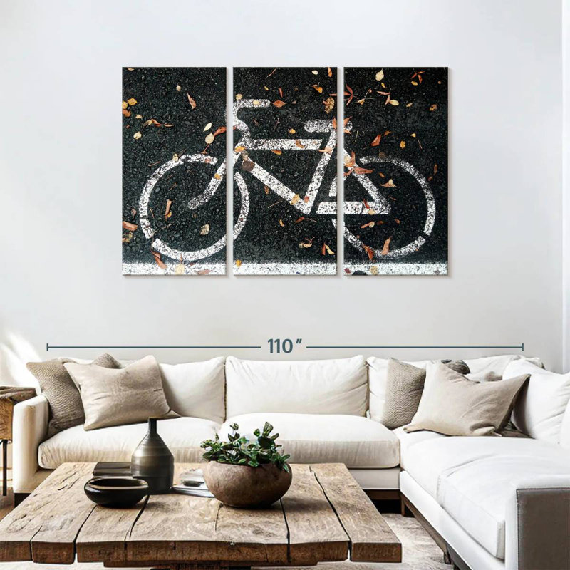 Enseigne à vélo Mehar, H 48 po x l 74 po