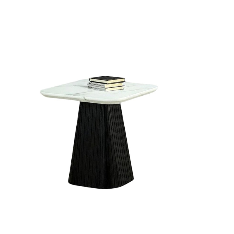 Contemporary Style Square End Table