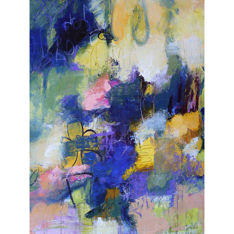 Feeling The Drama Print, Wrapped Canvas, 32" H x 24" W