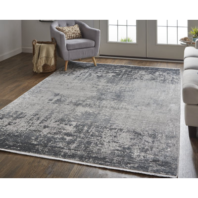 Performance Viscose Abstract Indoor Rug