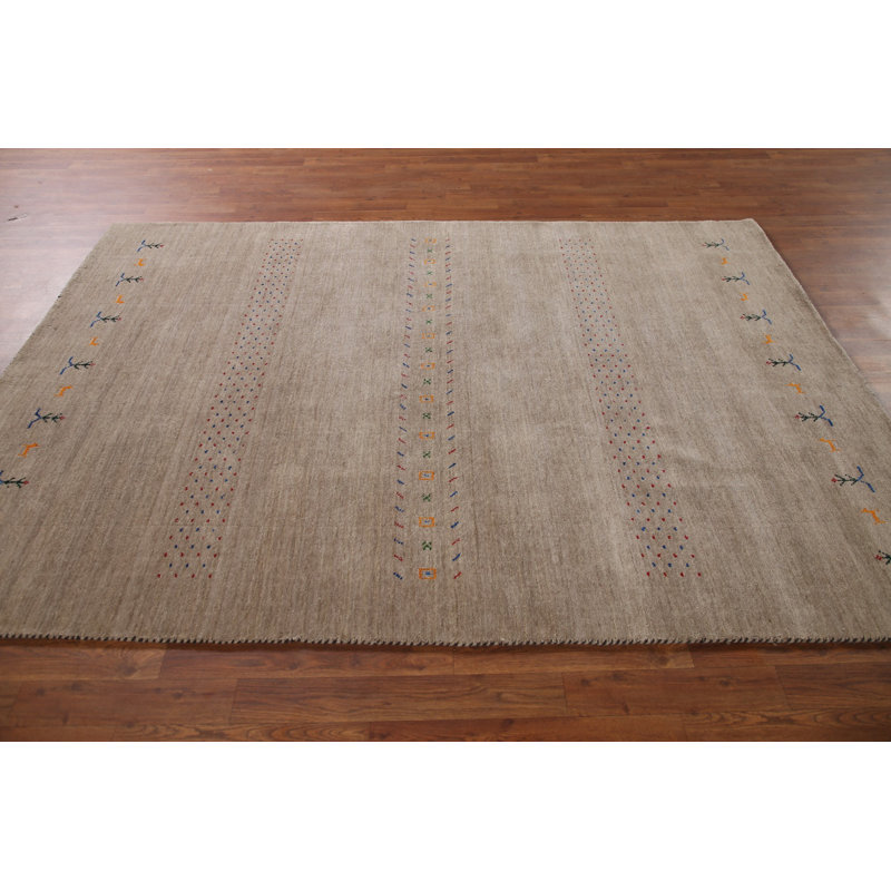 Handmade Gabbeh Oriental Area Rug 5x8