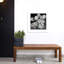 Brilliant White Peonys, reproduction d'art contemporain délicat et abstrait-130642810