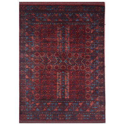 One-of-a-Kind 4'11" X 6'8" Hand Knotted Area Rug