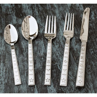 Loon Peak Elettra Stainless Steel Flatware Set - Service for 4