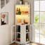 67.7"Tall Kitchen Hutch Cabinet