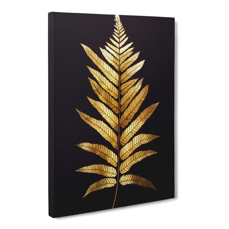 Heilgard Fern Leaf Classic Vol.2 - Wrapped Canvas, 60cm H x 40cm W x 3cm D