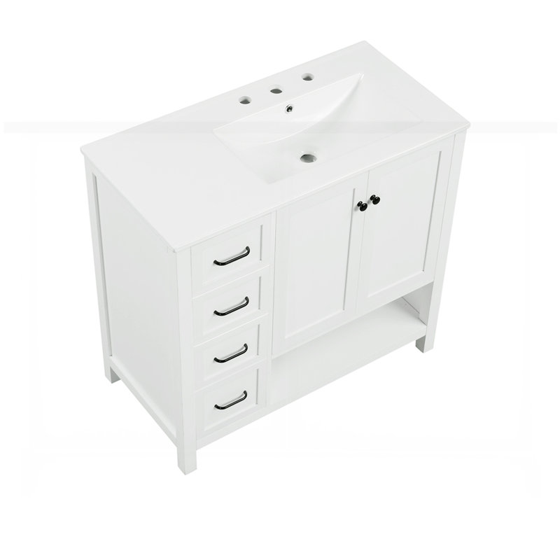 Meuble-lavabo 36 po avec comptoir d'évier
