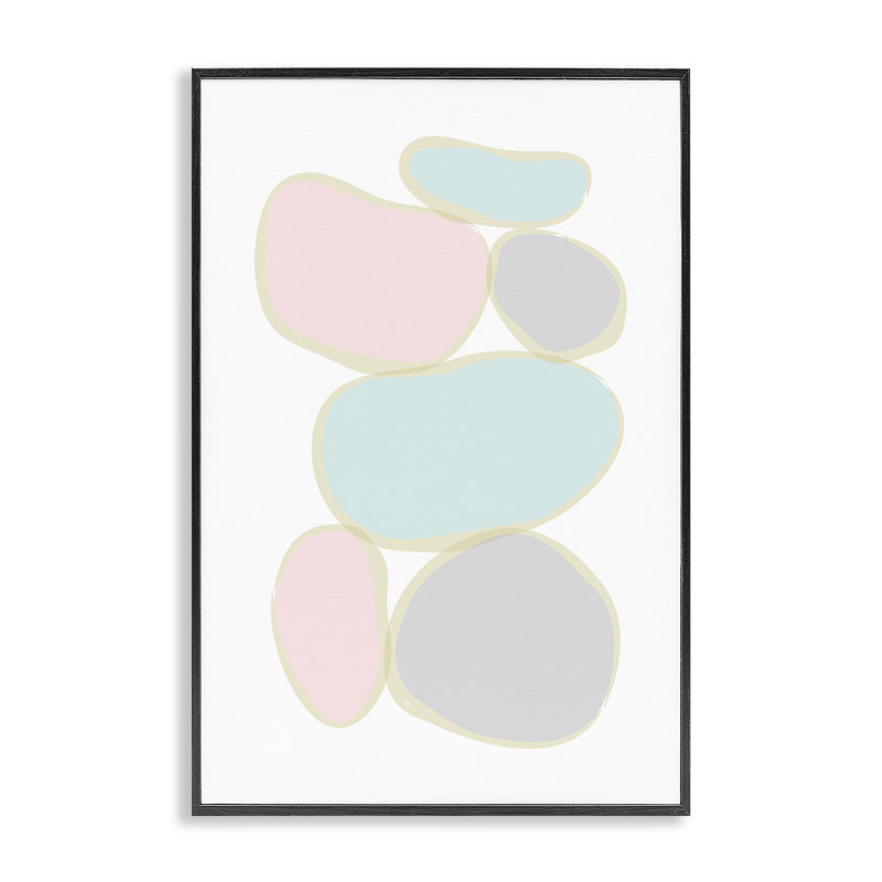 Art numérique, estampe numérique encadrée noire par Martina Pavlova, Giclée encadrée noir minuit, H 18 po x l 12 po