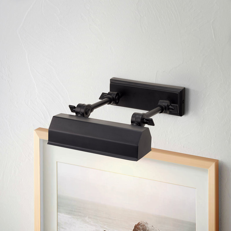Chawton Picture Light, Black, 5" H x 7" W x 7.5" D