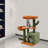 Cactus Cat Tree with Condo & Scratching Posts