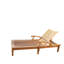Majewski Outdoor Teak Chaise Lounge