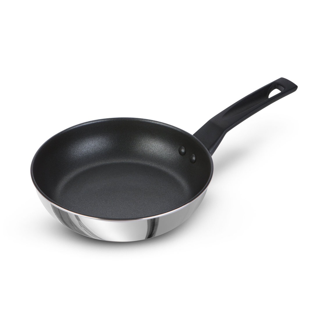 Prestige 9X Tougher Ultra Durable Stainless Steel Non-Stick induction and Dishwasher Safe Frying Pan
