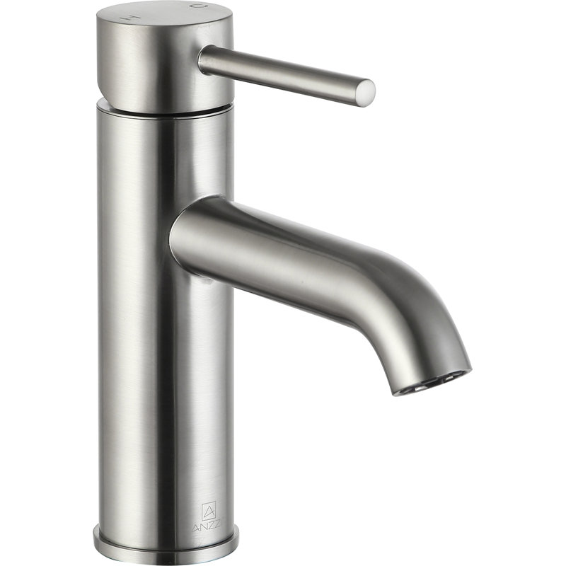 Valle Single-Hole Single-handle Bathroom Faucet, Brushed Nickel