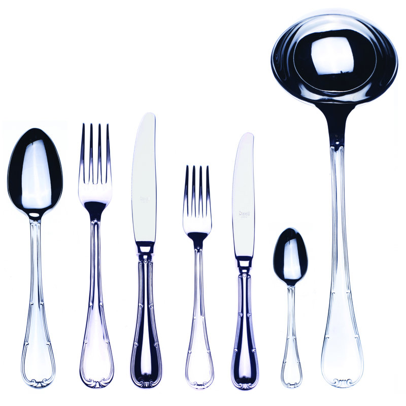 Raffaello Flatware Set - 39 Pieces - Stainless Steel