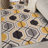 Rymann Geometric Yellow/Gray/Black Non-Slip Rubberback Area Rug-1555091685