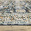 Tapis décoratif antidérapant bleu / doré Annegrethe-2113097393