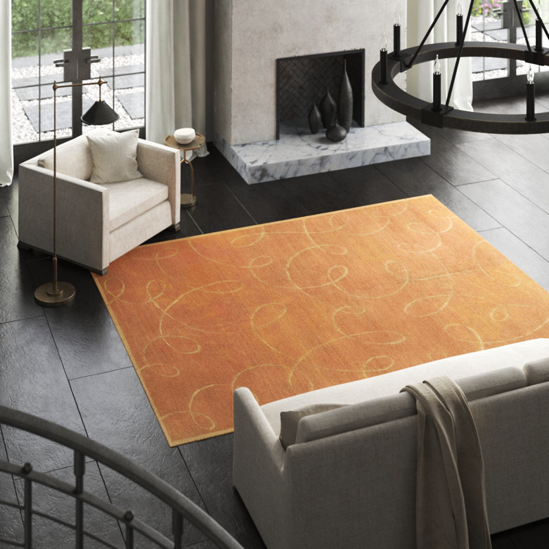 Waltz Abstract Area Rug, Rectangle 3' x 5'