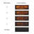 26 Inch Electric Fireplace Insert, Ultra Thin Heater With Log Set & Realistic Flame, Remote Control With Timer, Overheating Protection-1891133283