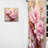 Pink And Gold Peonies In Radiance - Traditional Velvet Curtain - Room Darkening - 1 panel-107585990
