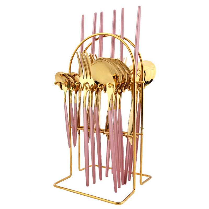 Ensemble de couverts Mercer41 Ismat, Rose