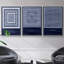 Ensemble de 3 toiles tendues Dramatic Pine-97795139-97795138