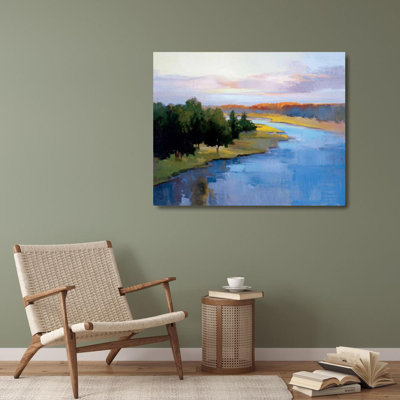 Red Barrel Studio® McMurry, Vicki Gallery Wrapped Canvas Art Titled: Royal River