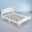 Lit plateforme rétro en bois avec lattes-632463096-632463098