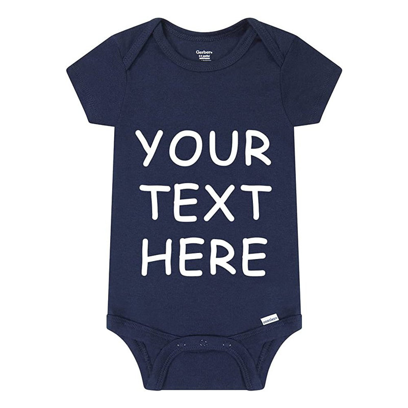 Body 100% coton, Bleu marine