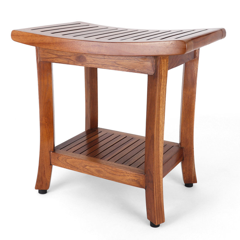 Cymphonique 20'' W Teak Shower Bench