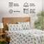 Ensemble de draps de lit HLC.ME-121334216-121334219
