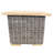 Rentiesville Square Solid Wood Outdoor Side Table , 19.69 " W 19.69 " D