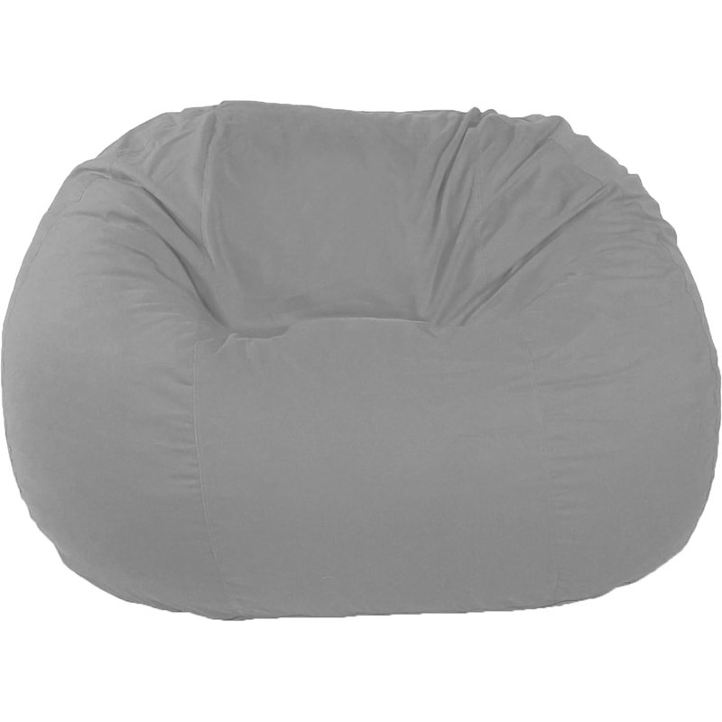 Causeuses douces en coton rembourrées de perles et fauteuils à billes en mousse avec fermeture à glissière facile à remplir