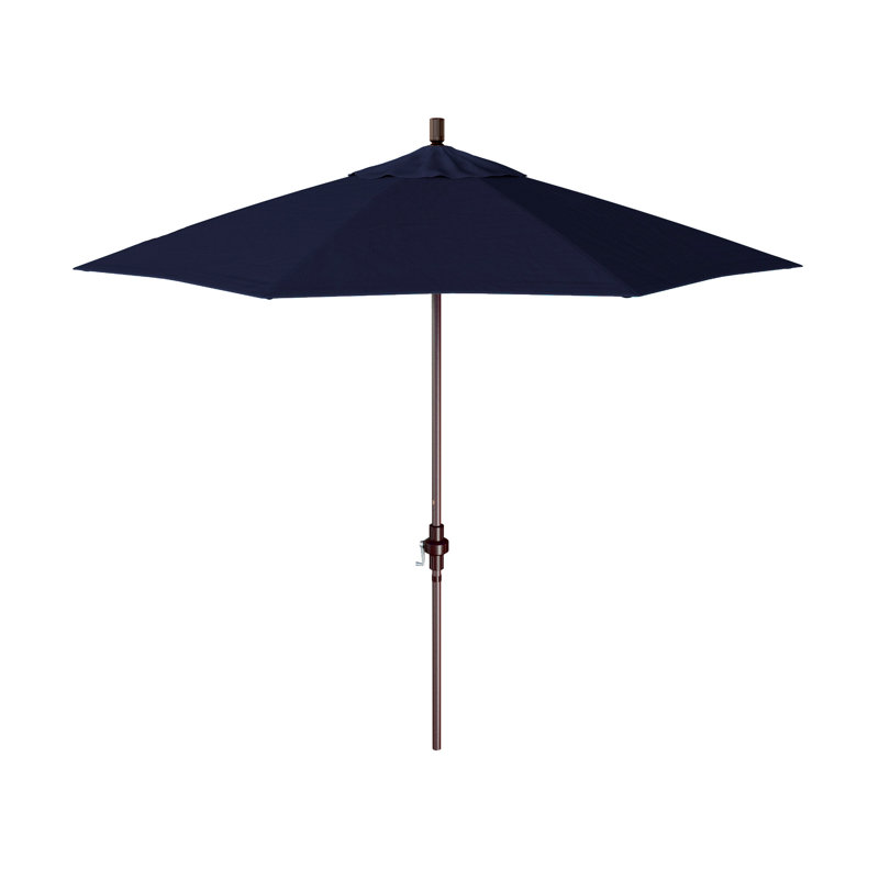 Parasol de marché 9 pi Ravensworth, Toile bleu marine Sunbrella®