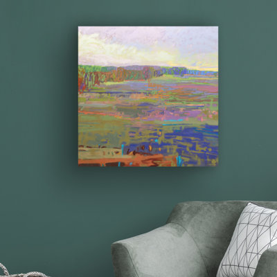 «Color Field 24» par Jane Schmidt, impression sur toile tendue