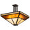Mission 8 - Light Semi Flush Mount