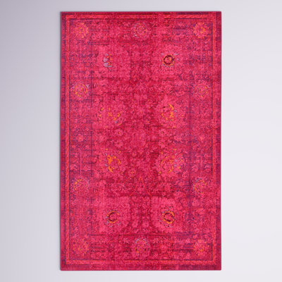 Tapis oriental rouge Nadene