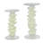 Glass Stacked Stone Decorative Candle Holder Set-1632324603