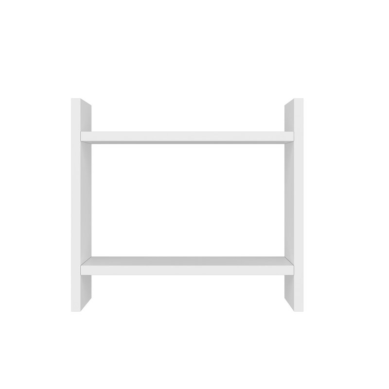 Antania Freestanding, 30cm H x 34cm W x 10cm D, White