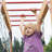 Dolphin Playground Wooden Outdoor Swing Set With 2 Belt Swings, Gym Rings, And Climbing Ladder For Kids