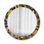 Huldar Glass Flat Wall Mirror