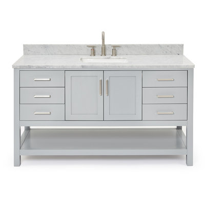 Magnolia Bath Vanity Rectangular Basin S061SCW2R
