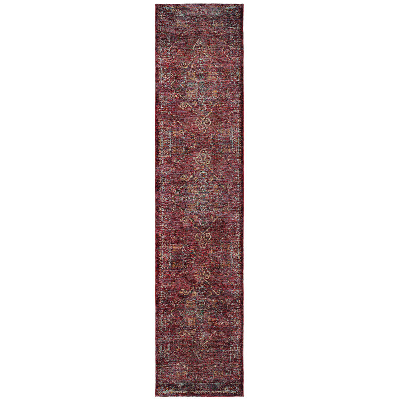 Tuma Oriental Indoor Rug, Runner 2'6" x 12'