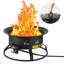 Foyer d'extérieur portatif au propane pour chauffage au gaz 58 000 BTU-453472392