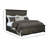 Caliya Pine Solid Wood Panel Headboard Design Bed-98303354