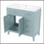 Meuble-lavabo 36 po avec lavabo, armoire de salle de bain avec tiroirs, structure solide et panneau de fibres à densité moyenne-1965771978