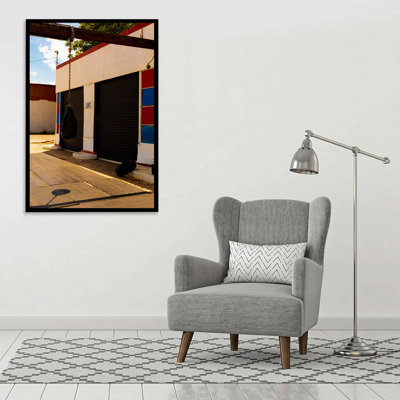 Good Black Art Shadow Work 48 X 32 - Noir