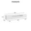 Floating TV Stand for TVs up to 75"-1309627581