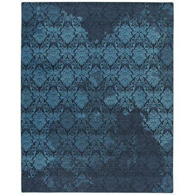 Tapis bleu sarcelle Goutier Wadsworth