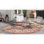Tapis d'extérieur couleur rouille-560621046