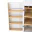 Armoire garde-manger de 78,2 po Gladwin avec tablettes, tiroir et porte-bouteilles-121163786